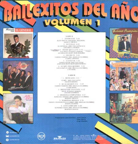 VARIOUS - Bailexitos Del Ano Volumen 1