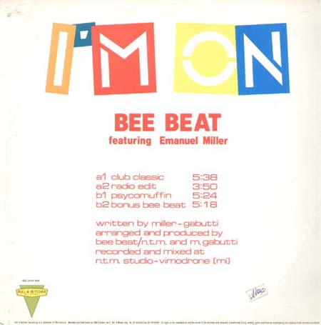 BEE BEAT, FT.EMANUEL MILLER - I'm On