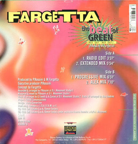 FARGETTA - The Beat Of Green (May Day - May Day)