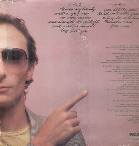 GRAHAM PARKER - Another Grey Area