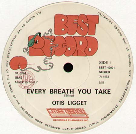 OTIS LIGGET - Every Breath You Take