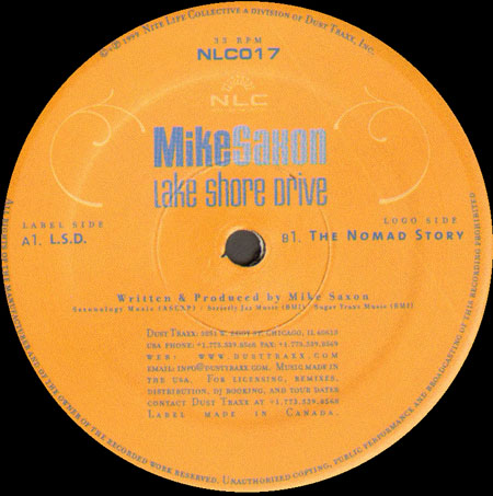 MIKE SAXON - Lake Shore Drive