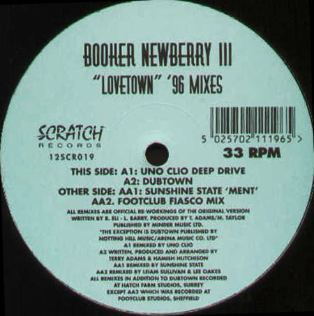 BOOKER NEWBERRY III  - Lovetown ('96 Mixes) 