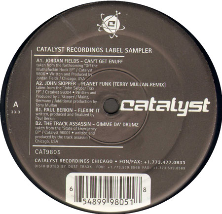 VARIOUS - Catalyst Recordings Label Sampler
