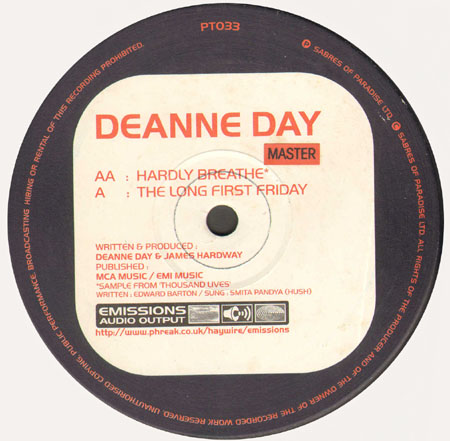 DEANNE DAY  - I Can Hardly Breathe 