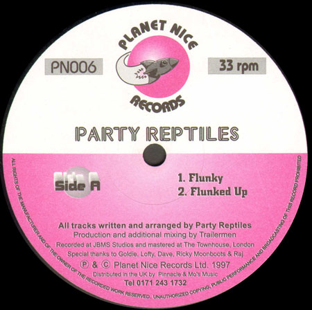 PARTY REPTILES - Flunky