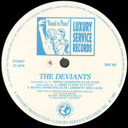THE DEVIANTS - Being Someone Else