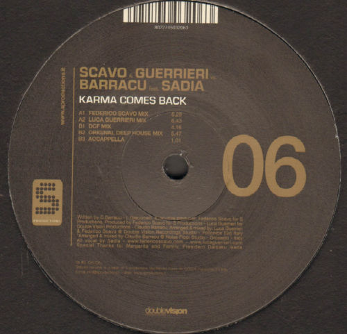 SCAVO & GUERRIERI VS BARRACU - Karma Comes Back - Feat. Sadia