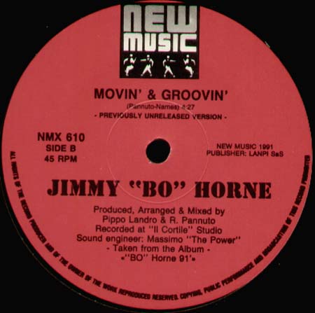 JIMMY BO HORNE - The Dock Of The Bay With Fa-Fa-FA-Fa-Fa / Movin & Groovin