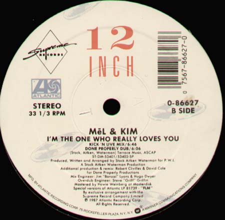 MEL & KIM - I'm The One Who Really Loves You (Clivilles & Cole Rmxs)