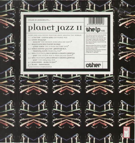 VARIOUS (ROGER SANCHEZ,KATHY SLEDGE, BLAZE, PARAMOUR) - Planet Jazz II