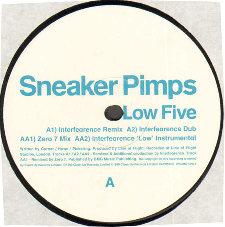 SNEAKER PIMPS - Low Five (Remixes)