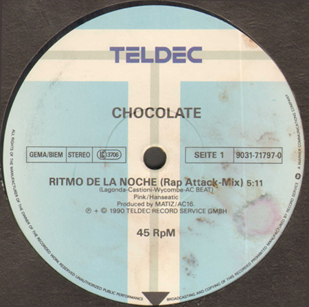 CHOCOLATE - Ritmo De La Noche (Remixes)