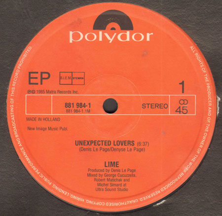 LIME - Unexpected Lovers (Special Maxi Version)