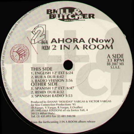 2 IN A ROOM - Ahora (Now)