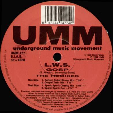 L.W.S. - Gosp (The Remixes) (Bottom Dollar, Spank Spank Rmxs)