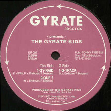 THE GYRATE KIDS - GY-Raid