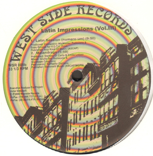 LATIN IMPRESSIONS - Latin Impressions (Vol. III)