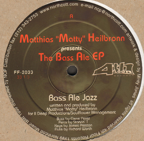 MATTHIAS HEILBRONN - The Bass Ale EP