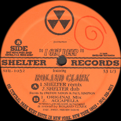 ROLAND CLARK - I Get Deep