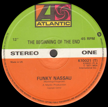 THE BEGINNING OF THE END - Funky Nassau