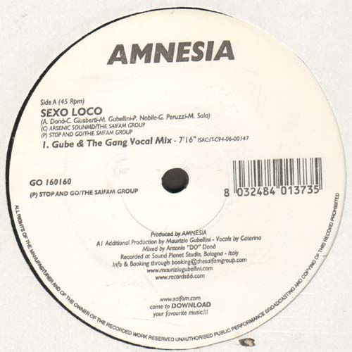 AMNESIA - Sexo Loco