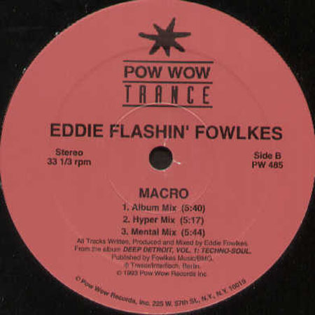 A.E.S. / EDDIE FLASHIN FOWLKES - Music In My Head / Macro