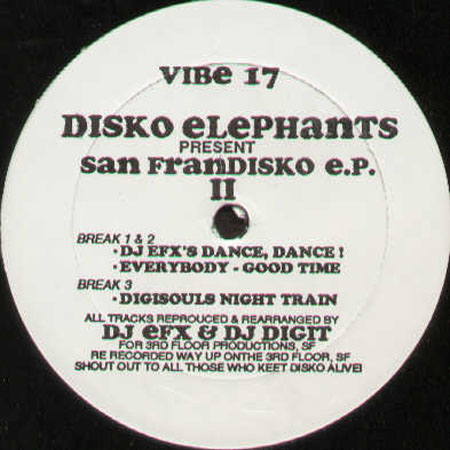 DISKO ELEPHANTS  - San Frandisko 2 EP