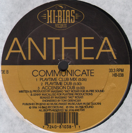 ANTHEA - Communicate