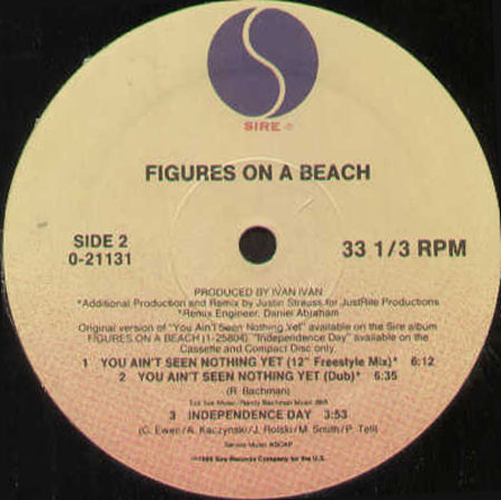 FIGURES ON A BEACH - You Ain't Seen Nothing Yet