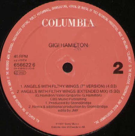 GIGI HAMILTON - Angels With Filthy Wings