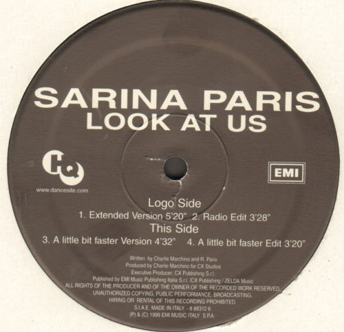 SARINA PARIS - Look At Us