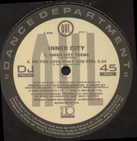 INNER CITY - Inner City Theme / Do You Love What You Feel / Secrets Of The Mind