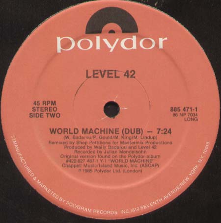 LEVEL 42 - World Machine (Shep Pettibone Rmx)