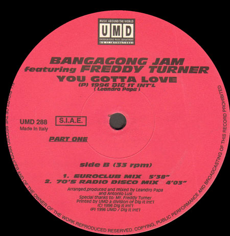 BANGAGONG JAM - You Gotta Love - Feat. Freddy Turner