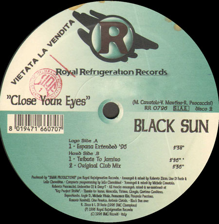 BLACK SUN - Close Your Eyes 