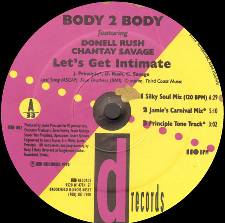 BODY 2 BODY - Let's Get Intimate - Feat. Donell Rush & Chantay Savage
