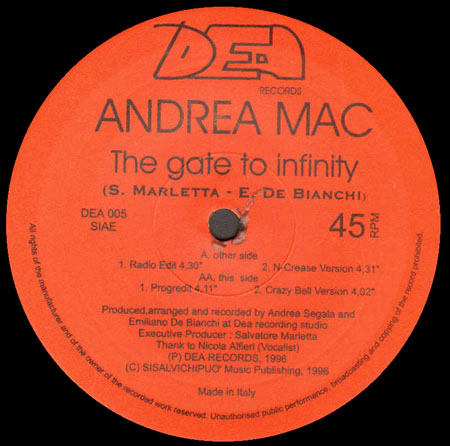 ANDREA MAC - The Gate To Infinity 