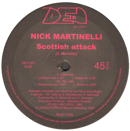 NICK MARTINELLI - Scottish Attack