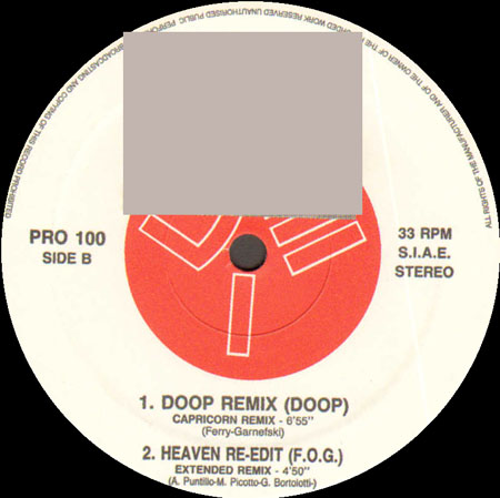 VARIOUS (PLP ENTERPRISE / PLP ENTERPRISE / DOOP / F.O.G.) - Promo Mix 100 (Ain't Nobody / Feel This Way / Doop Remix / Heaven Re-Edit)