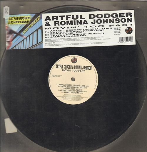 ARTFUL DODGER - Movin' Too Fast