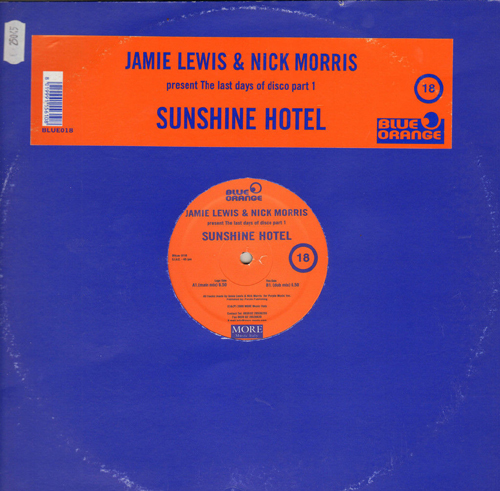 JAMIE LEWIS & NICK MORRIS - Sunshine Hotel