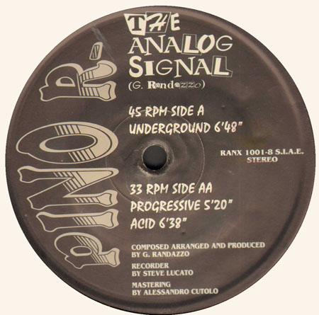 PINO R (G. RANDAZZO) - The Analog Signal