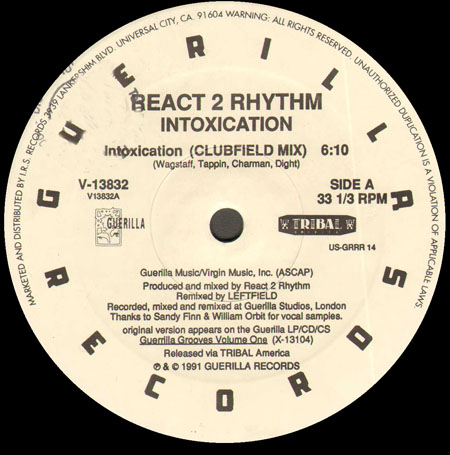 REACT 2 RHYTHM - Intoxication