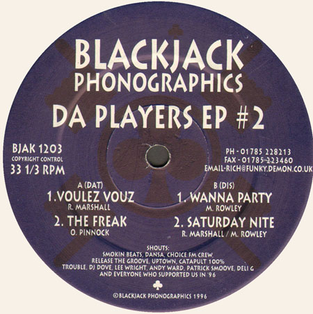 DA PLAYERS - Da Players E.P. #2 