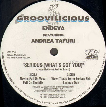 ENDEVA - Serious (What's Got You), Feat. Andrea Tafuri