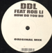 DDL - How Do You Do - Feat Rob Li