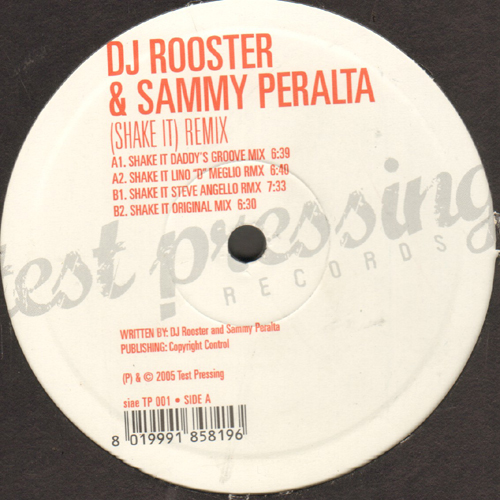 DJ ROOSTER & SAMMY PERALTA - Shake It (Remix)