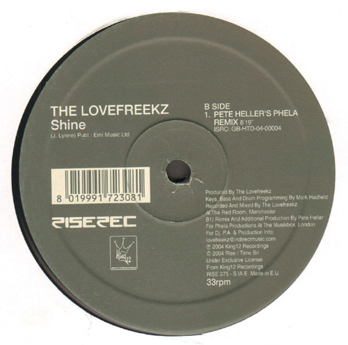 THE LOVEFREEKZ - Shine