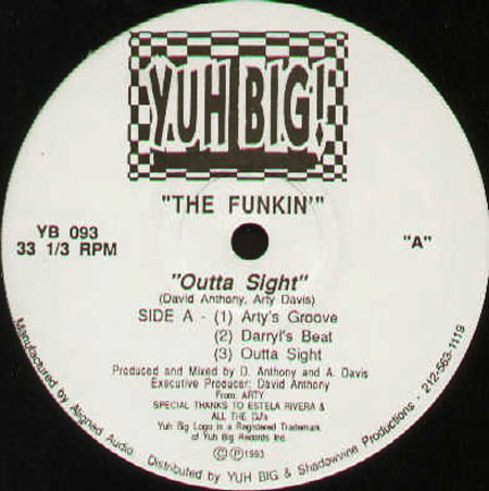 THE FUNKIN' - Outta Sight / Ho' Down